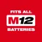 Milwaukee M12 FUEL 1/4" Hex Impact Driver Kit